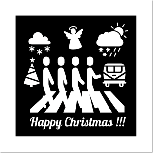 Crosswalk Christmas Posters and Art